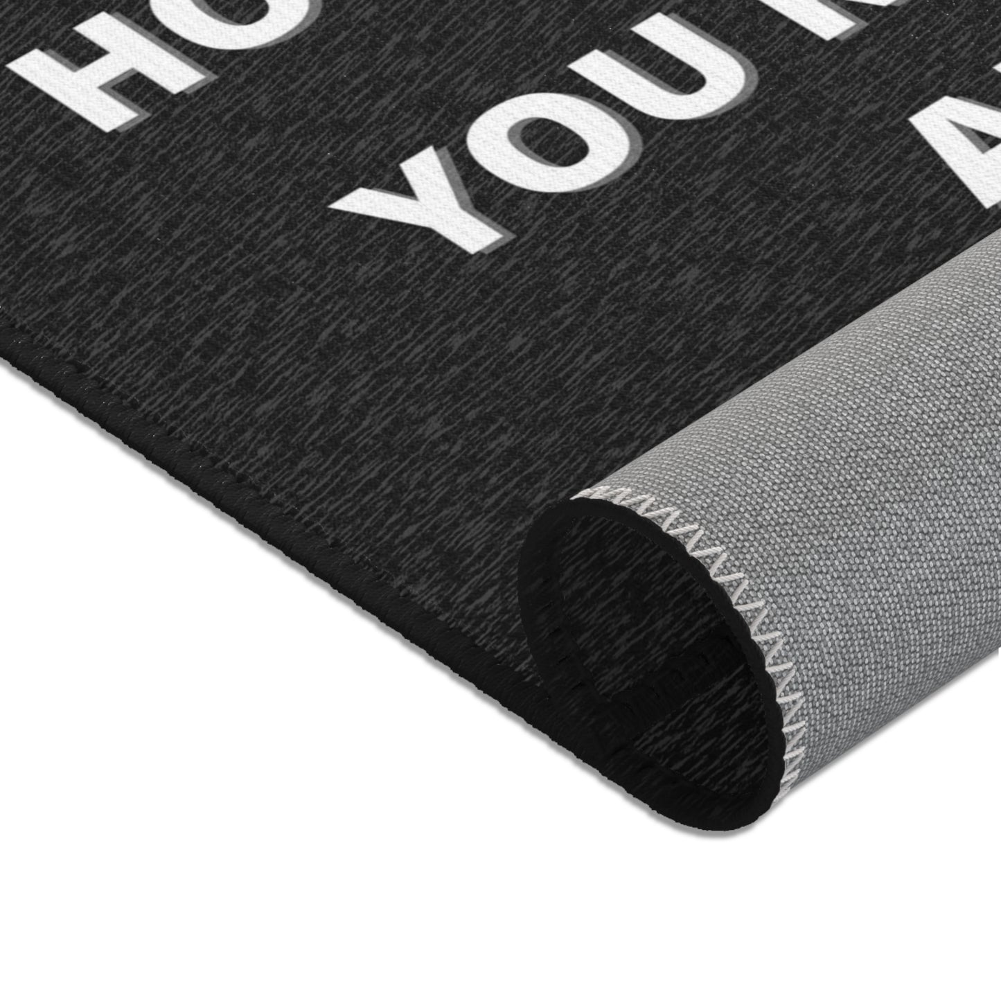You Never Know How Strong You Really Are Area Rug, Gift For Him, Gift For Her, Comfort, Mental Health