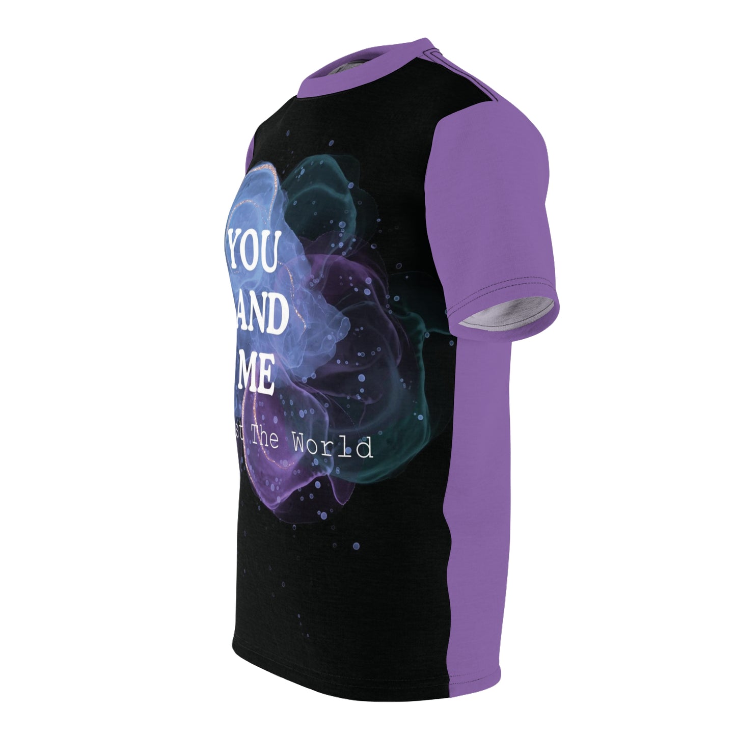 You And Me Against The World T-shirt, Romantic T-shirt , Gift for him, Custom Tee, Gift for her, Comfort Colors, Winter Apparel