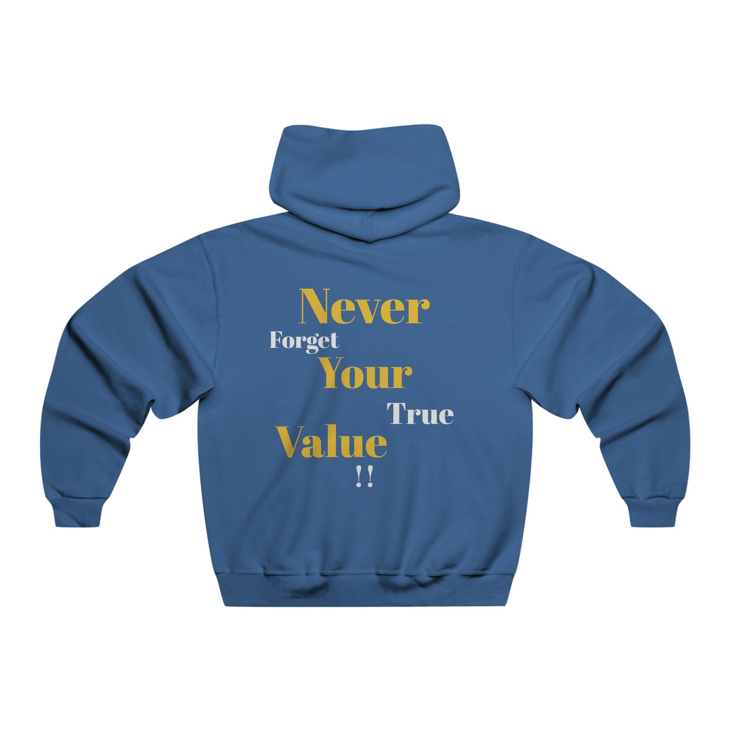 Your Worth Is Invaluable Sweatshirt, Inspirational Hooded Sweatshirt , Gift for him, Positivity Hoodie, Gift for her, Comfort Colors, Winter Apparel