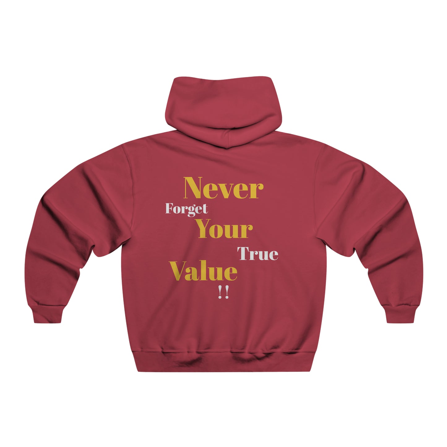 Your Worth Is Invaluable Sweatshirt, Inspirational Hooded Sweatshirt , Gift for him, Positivity Hoodie, Gift for her, Comfort Colors, Winter Apparel