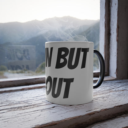 Down But Not Out Color Morphing Mug, 11oz